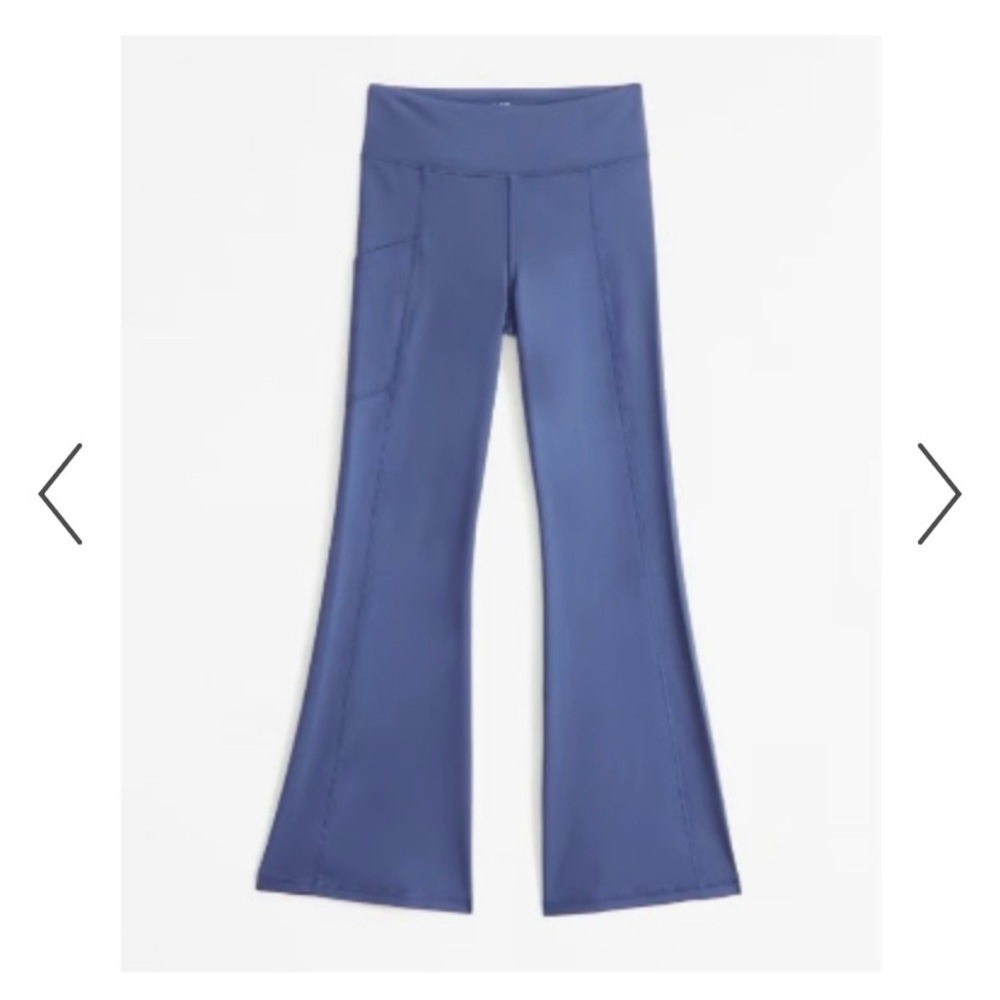 Abercrombie YPB Active Flare Leggings- Blue